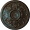 Ekena Millwork Edinburgh Ceiling Medallion (Fits Canopies up to 5 1/4"), 18"OD x 1 3/4"P, Bronze Blue Patina CM18EDBBS - alternate 1